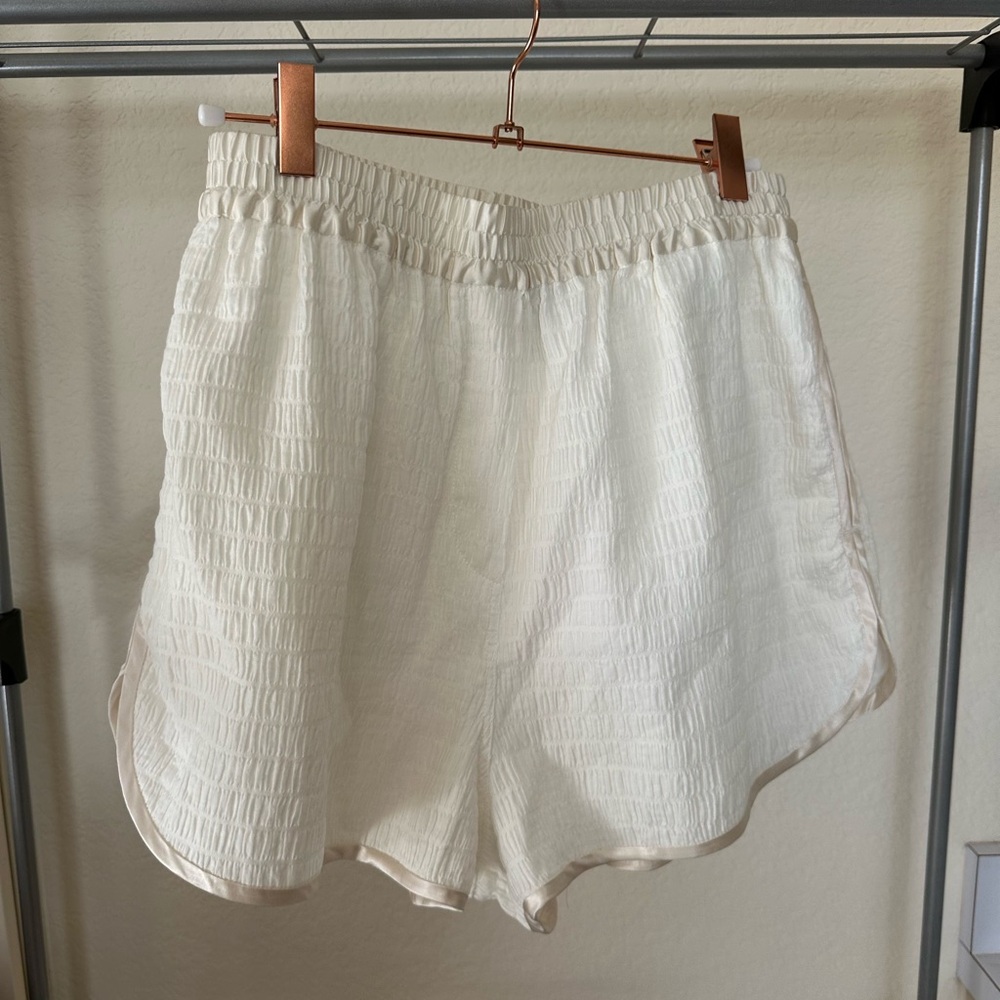 LA LIGNE silk shorts